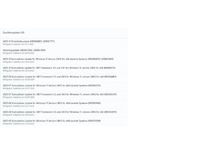 Win24H2 auf Win 25H2