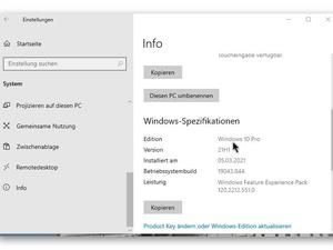 Windows 10 Version 21H1 (Iron)